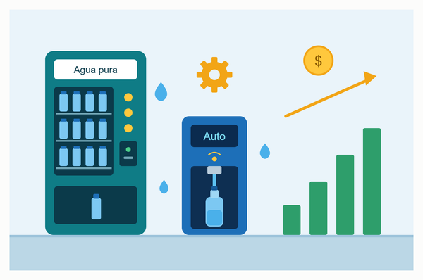 Vending de Agua Purificada y Despachador de Agua Automático: Innovación para un Negocio Eficiente